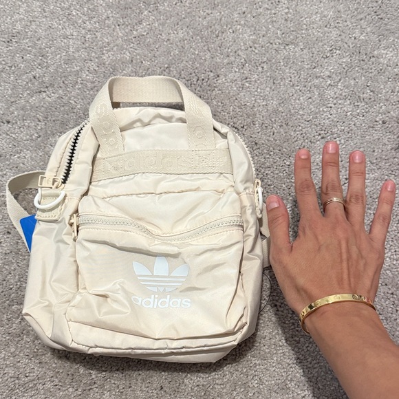 Adidas Beige Compact Backpack - Picture 6 of 6